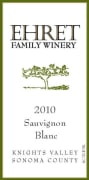 Ehret Family Winery Sauvignon Blanc 2010 Front Label