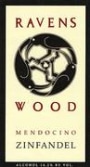 Ravenswood Mendocino Zinfandel 1999 Front Label