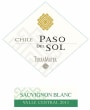 TerraMater Paso del Sol Sauvignon Blanc 2011 Front Label