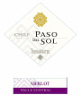 TerraMater Paso del Sol Merlot 2014 Front Label