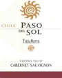TerraMater Paso del Sol Cabernet Sauvignon 2006 Front Label