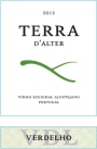 Terras d'Alter Verdelho 2012 Front Label