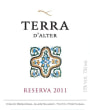 Terras d'Alter Reserva Tinto 2011 Front Label