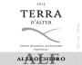 Terras d'Alter Terra d'Alter Alfrocheiro 2013 Front Label