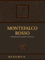 Terre de Trinci Montefalco Rosso Riserva 2005 Front Label