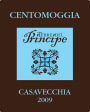 Terre del Principe Centomoggia Casavecchi 2009 Front Label