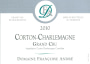 Francoise Andre Corton-Charlemagne Grand Cru 2010 Front Label