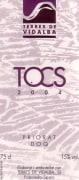 Terres de Vidalba Tocs 2004 Front Label