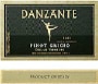 Danzante Pinot Grigio 2000 Front Label