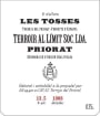 Terroir Al Limit Les Tosses 2013 Front Label