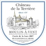 Terroirs et Talents Moulin-a-Vent Cuvee de la Lure 2007 Front Label