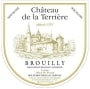 Terroirs et Talents Brouilly Cuvee Jules du Souzy 2012 Front Label