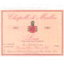 Roger Sabon Lirac Chapelle de Maillac 2001 Front Label