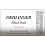 Dehlinger Altamont Pinot Noir 2009 Front Label