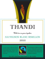 Thandi Wines Sauvignon Blanc Semillon 2010 Front Label