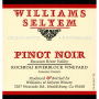 Williams Selyem Rochioli Riverblock Vineyard Pinot Noir 2002 Front Label