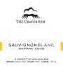 The Crater Rim Ltd Waipara Sauvignon Blanc 2008 Front Label