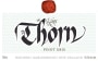 The Kings Series Thorn Pinot Gris 2012 Front Label