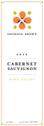 Emerson Brown Napa Valley Cabernet Sauvignon 2012 Front Label