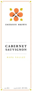 Emerson Brown Napa Valley Cabernet Sauvignon 2013 Front Label
