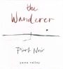 The Wanderer Wines Pinot Noir 2014 Front Label