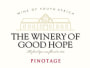 The Winery of Good Hope Pinotage 2010 Front Label