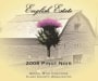 English Estate Winery Pinot Noir 2008 Front Label