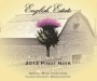 English Estate Winery Pinot Noir 2012 Front Label