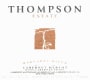 Thompson Estate Cabernet Merlot 2005 Front Label