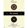 Pio Cesare Barolo Ornato 1996 Front Label