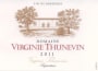 Thunevin Domaine Virginie Thunevin 2011 Front Label