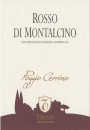 Tiezzi Rosso di Montalcino Poggio Cerrino 2013 Front Label