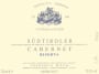 Erbhof Unterganzner Cabernet Riserva 2010 Front Label