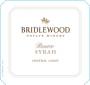 Bridlewood  Reserve Syrah 2013 Front Label