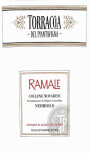 Torraccia del Piantavigna Colline Novaresi Ramale Nebbiolo 2012 Front Label
