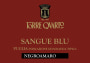 Torre Quarto Sangue Blu Negroamaro 2012 Front Label