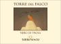 Torrevento Azienda Vinicola Murgia Torre del Falco Nero di Troia 2014 Front Label