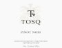 TOSQ Wines Ltd Central Otago Pinot Noir 2013 Front Label