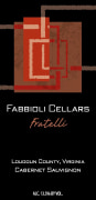 Fabbioli Cellars Fratelli Cabernet Sauvignon 2012 Front Label