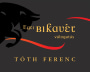 Toth Ferenc Winery Egri Bikaver Valogatas 2012 Front Label