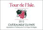 Tour De L'Isle Chateauneuf-du-Pape 2012 Front Label