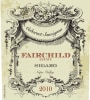 Fairchild Sigaro Cabernet Sauvignon 2010 Front Label
