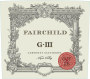 Fairchild G-III Cabernet Sauvignon 2013 Front Label