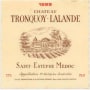 Chateau Tronquoy  1995 Front Label