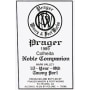 Prager Winery & Port Works Noble Companion Tawny Port 1989 Front Label