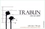 Trabun Syrah 2009 Front Label