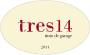 Tres 14 Tinto de Garage 2011 Front Label