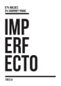 Tres 14 Imperfecto 2012 Front Label