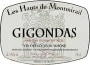 Domaine Brusset Gigondas Les Hauts de Montmirail 1999 Front Label