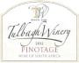 Tulbagh Winery Pinotage 2012 Front Label